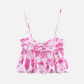 Top Elegante Floral Savana