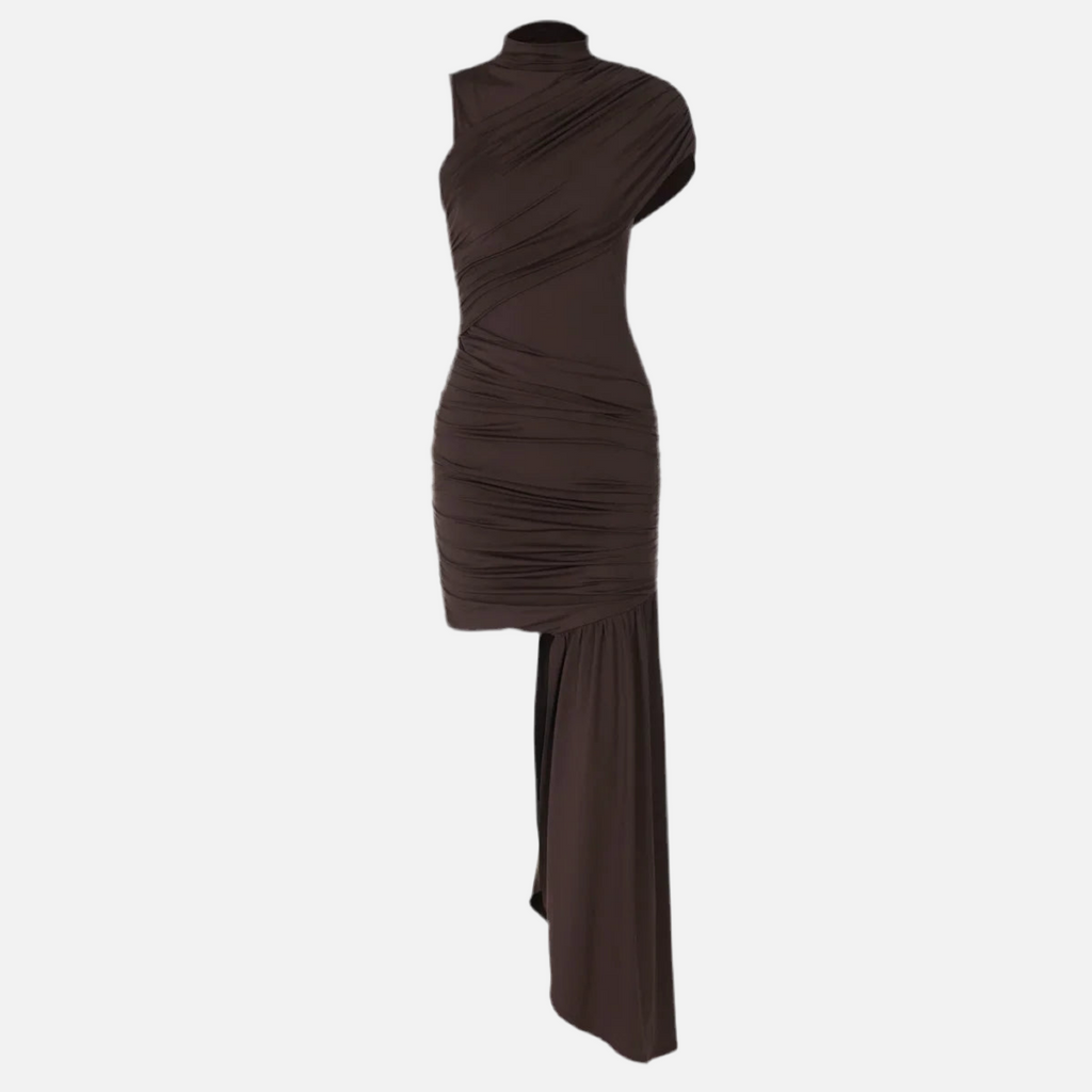Vestido Elegante Assimétrico Arraial