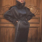 Jaqueta Elegante Couro Antonieta