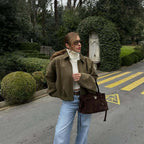 Jaqueta Elegante Camurça Aura