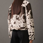 Jaqueta Elegante Cow Print