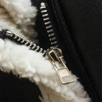 Jaqueta Elegante Cropped Pelinho