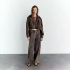 Jaqueta Elegante Couro Ruth