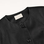 Jaqueta Elegante Couro Tereza