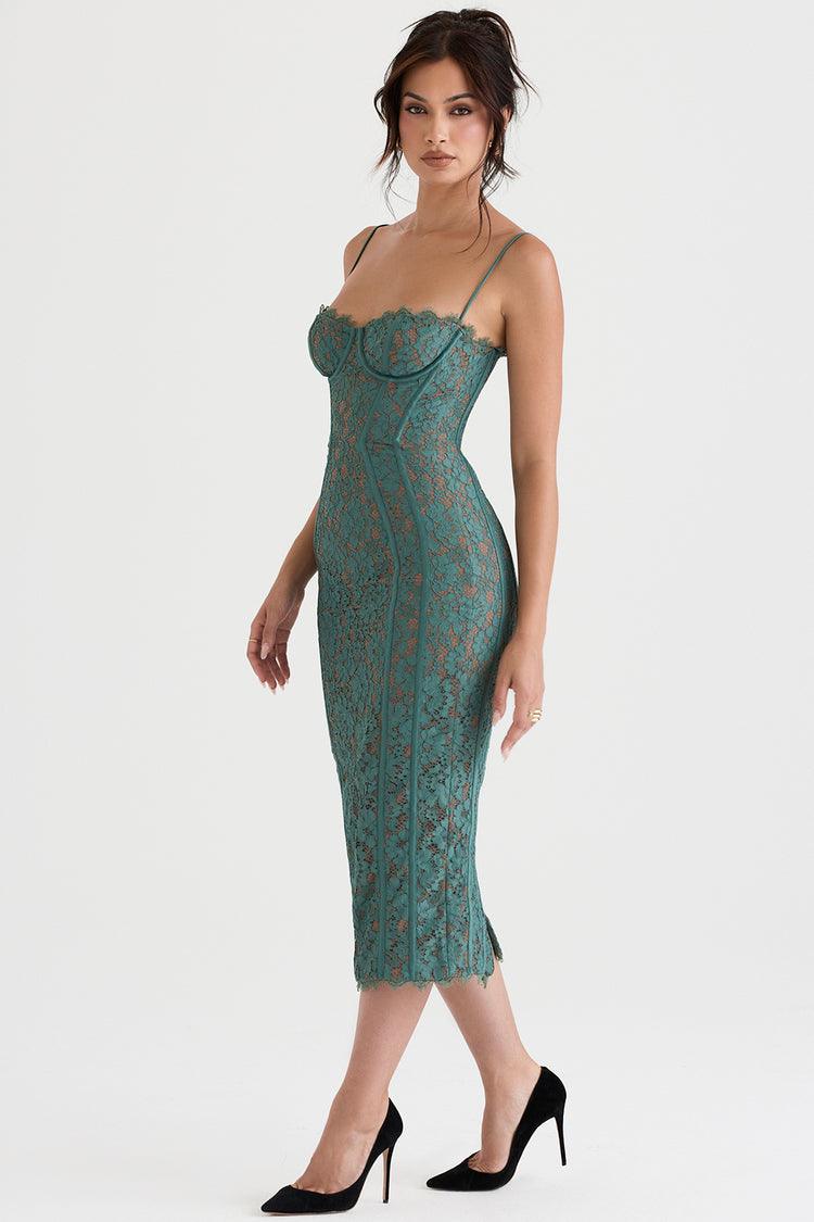 Vestido Midi Lace Teresa
