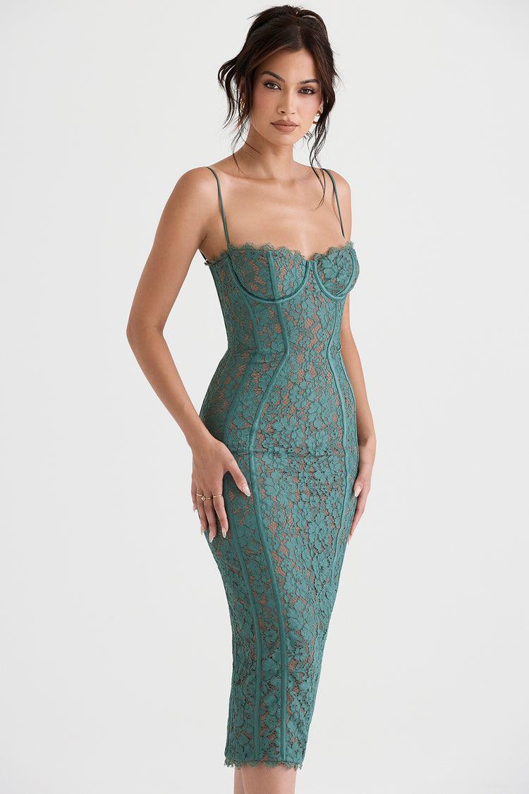 Vestido Midi Lace Teresa