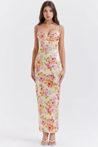 Vestido Longo Alcas Taina