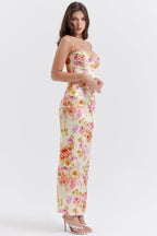 Vestido Longo Alcas Taina