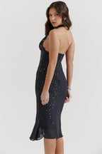 Vestido Midi Halter Beatriz
