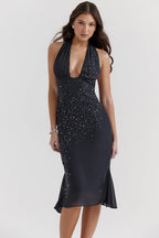 Vestido Midi Halter Beatriz