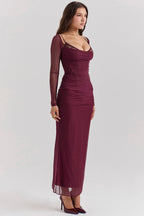 Vestido Longo Bustier Alice