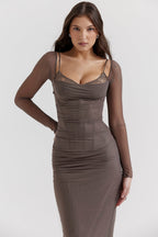 Vestido Longo Bustier Alice