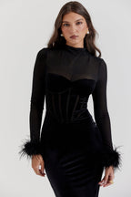 Vestido Médio Vermelho Lavinia