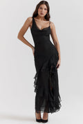 Vestido Longo Alcas Clara