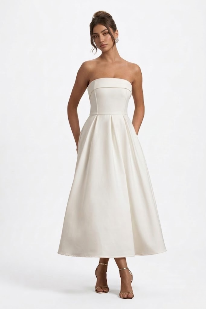 Vestido Midi Elegante Laura