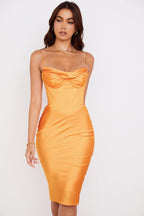 Vestido Médio Corset Edna