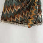 Saia Elegante Estampada Bohemia