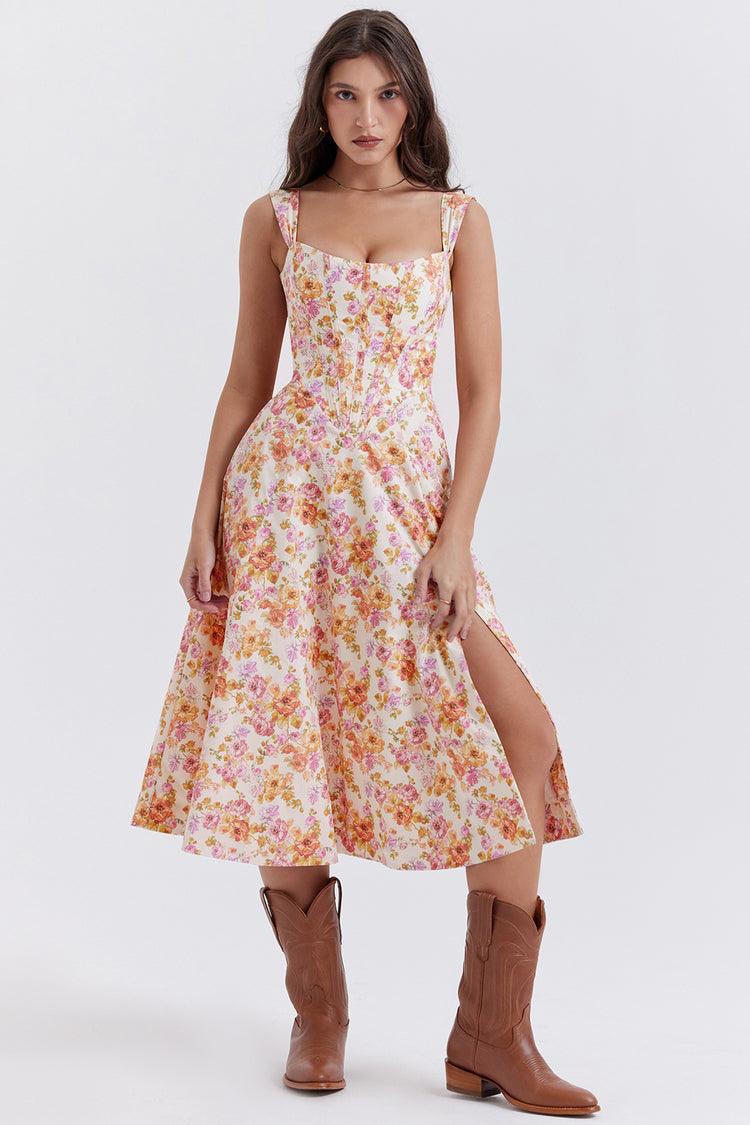 Vestido Médio Alcas Emilia