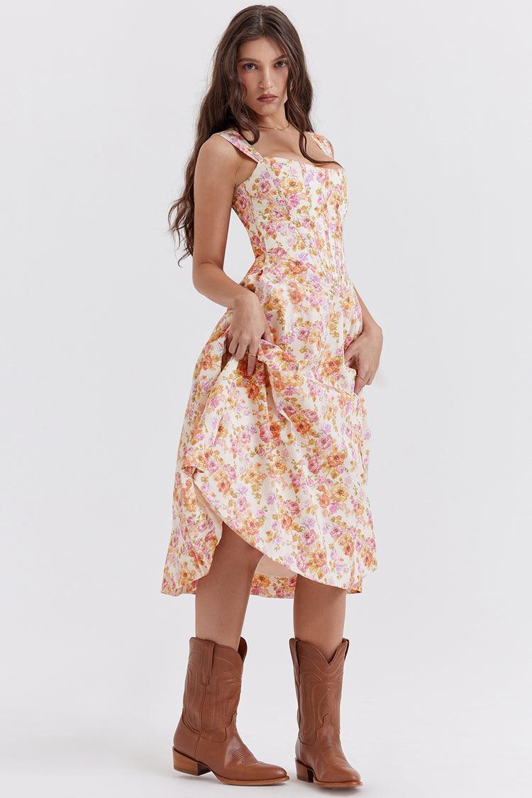 Vestido Médio Alcas Emilia