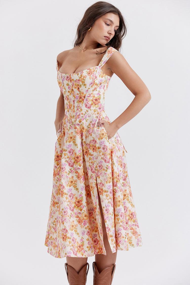 Vestido Médio Alcas Emilia