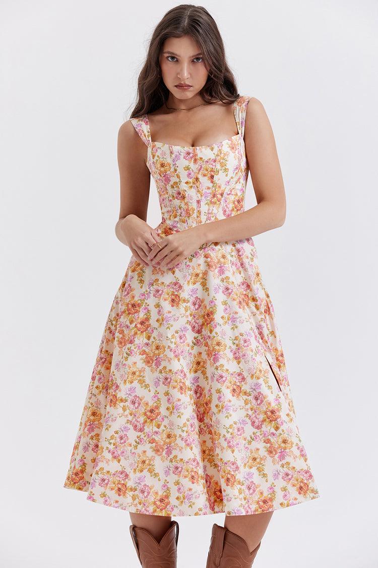 Vestido Médio Alcas Emilia