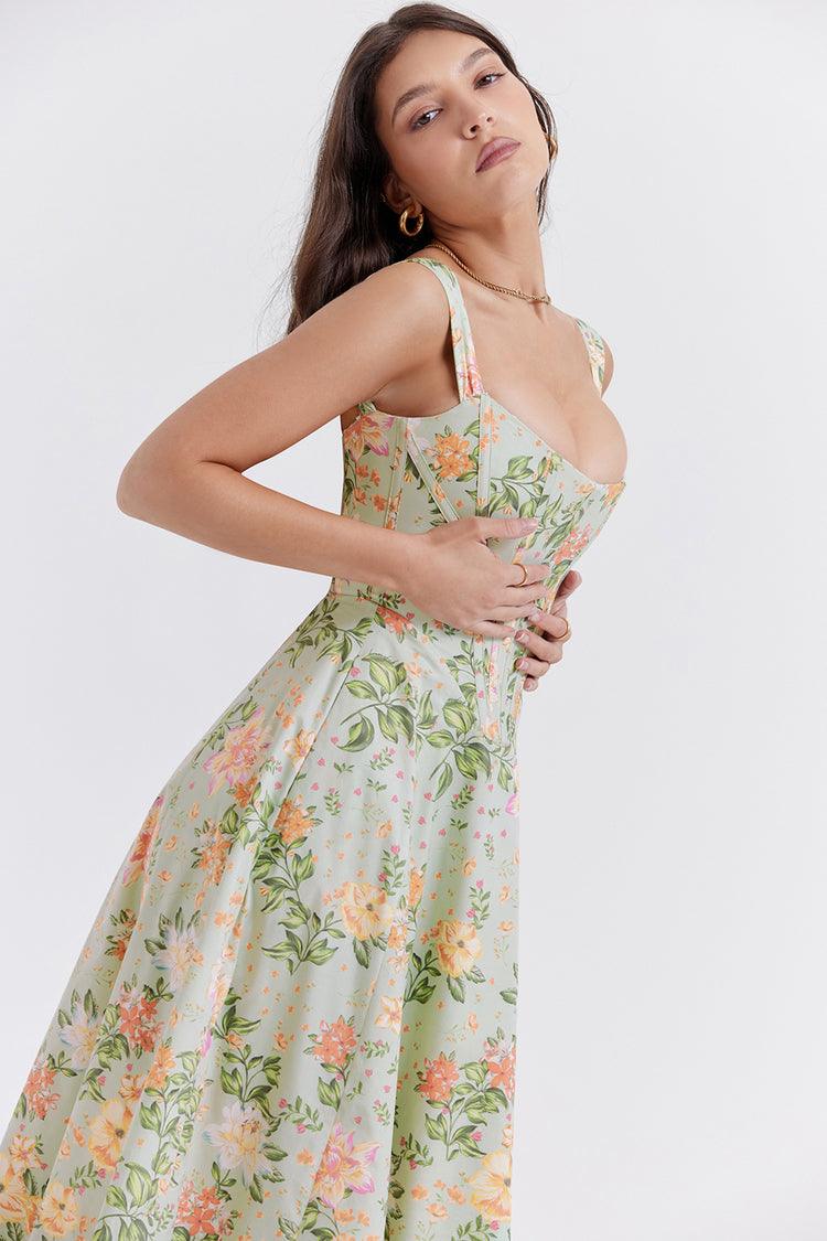 Vestido Médio Alcas Emilia