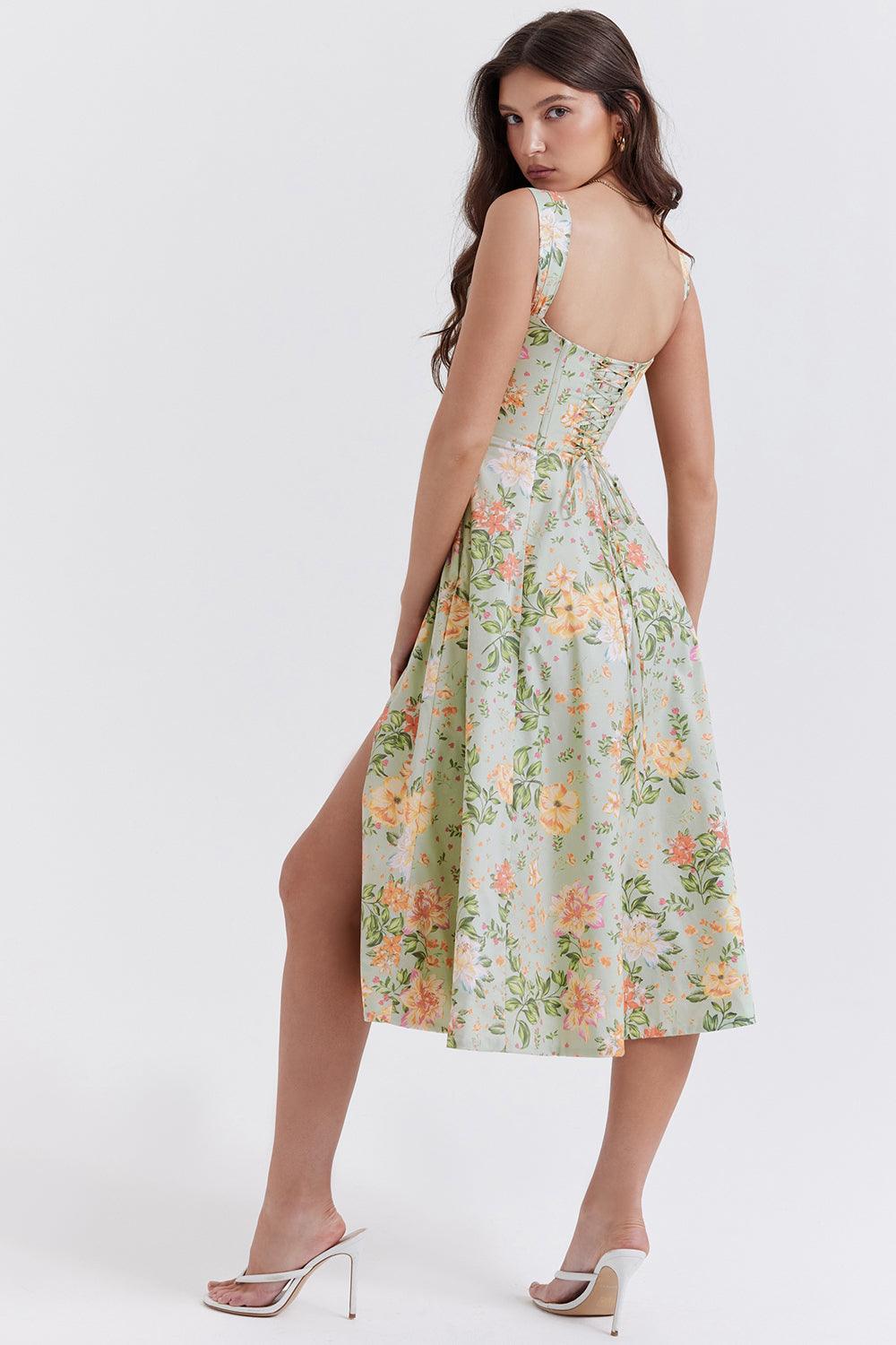 Vestido Médio Alcas Emilia