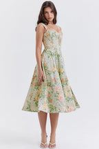 Vestido Médio Alcas Emilia