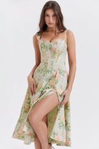 Vestido Médio Alcas Emilia