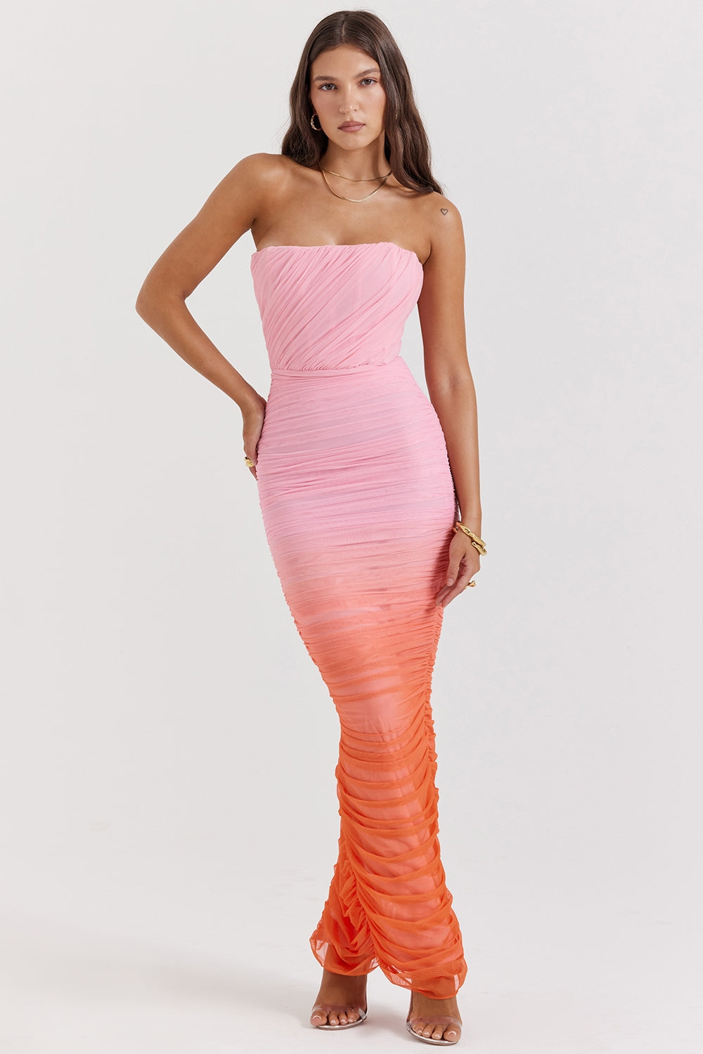 Vestido Longo Lace Bianca