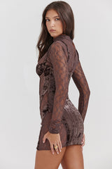 Vestido Curto Lace Rebeca