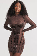Vestido Curto Lace Rebeca