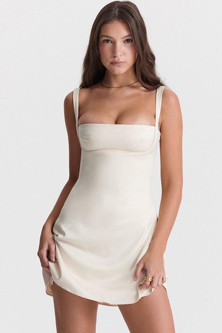 Vestido Médio Cetim Tamara
