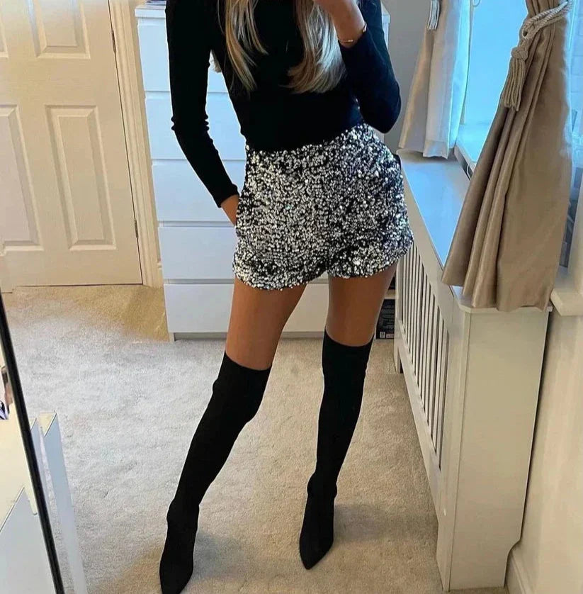 Short Elegante Paetê Miranda