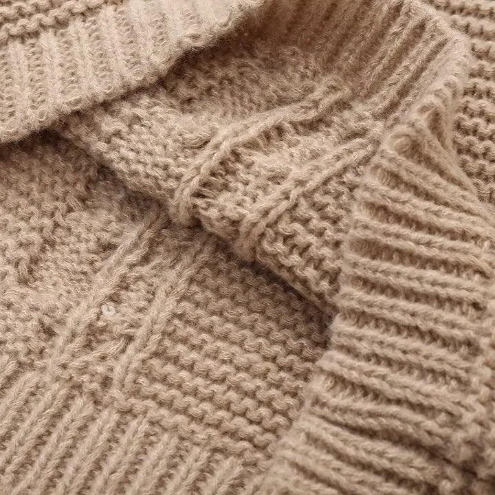 Suéter Elegante Trançado Eulalia