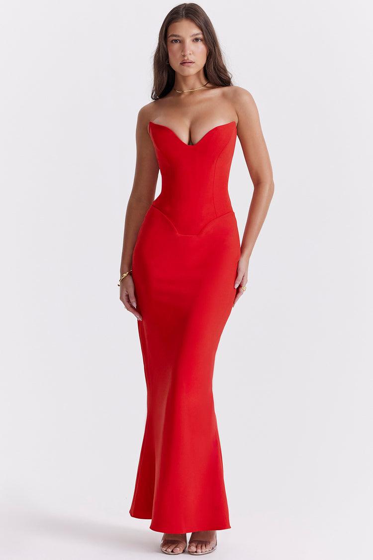 Vestido Longo Bustier Raquel