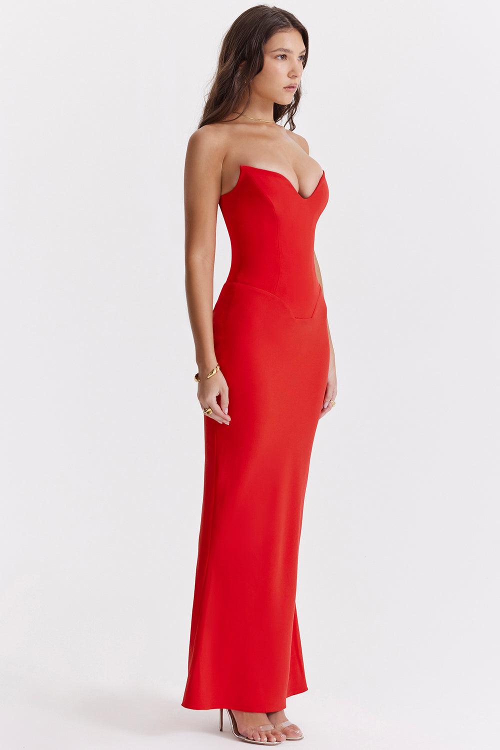 Vestido Longo Bustier Raquel