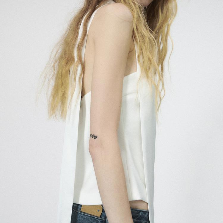 Top Elegante Lenço Berta