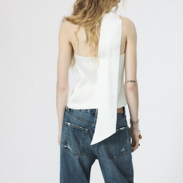 Top Elegante Lenço Berta
