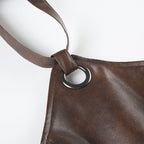 Top Elegante Couro Desirée