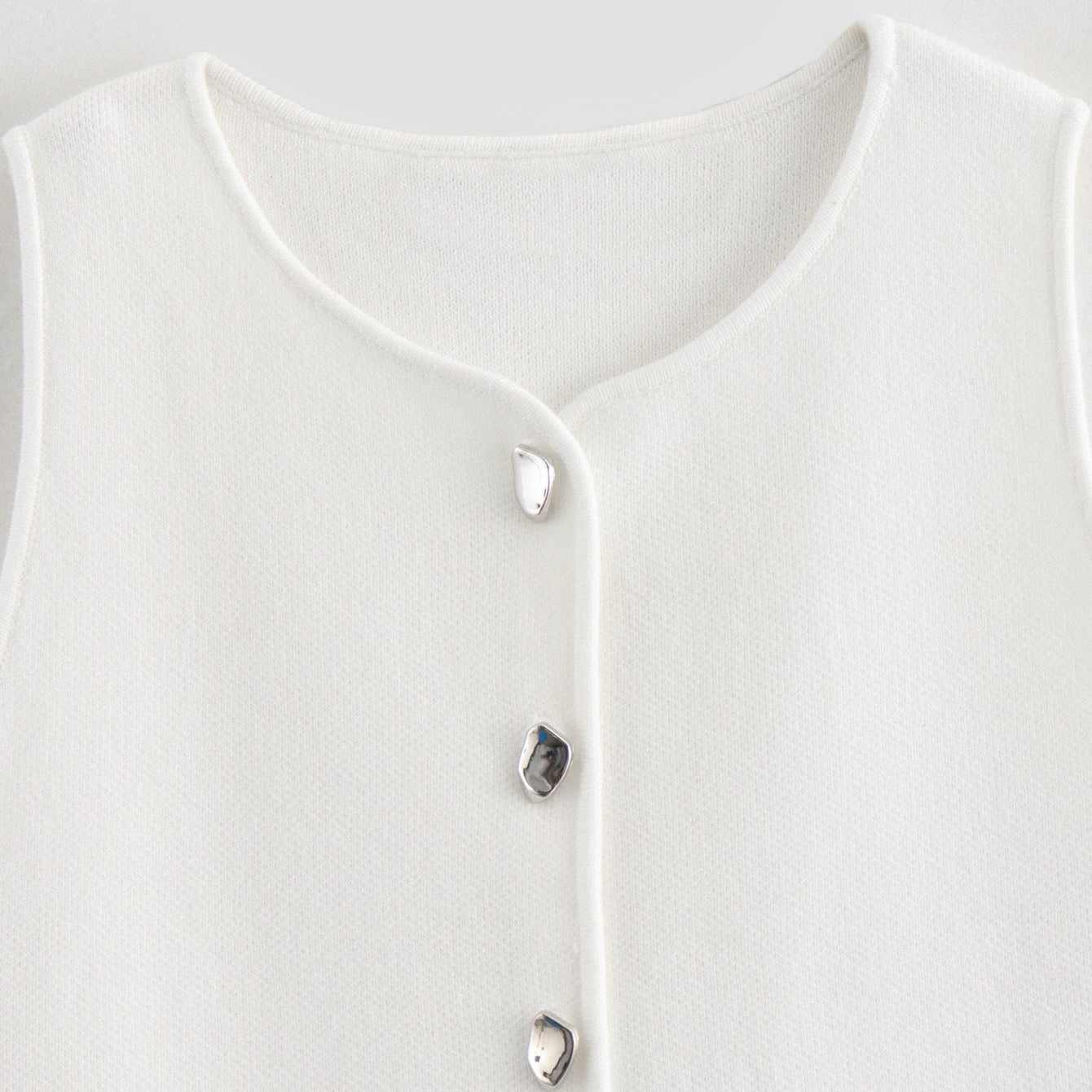 Top Elegante Tricô Lua