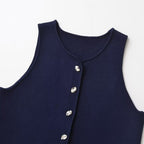 Top Elegante Tricô Lua