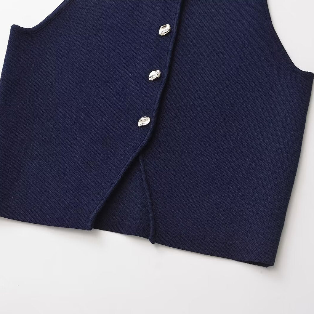 Top Elegante Tricô Lua
