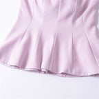 Top Elegante Peplum Raissa