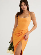 Vestido Médio Sheath Luna