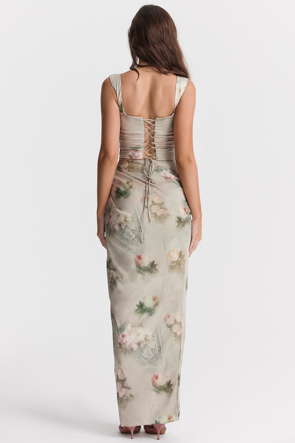 Vestido Longo Cetim Aurora