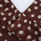 Vestido Elegante Bolinha Asha