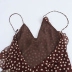 Vestido Elegante Bolinha Asha