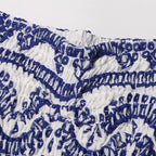 Vestido Elegante Blue Waves
