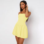 Vestido Elegante Balonê Camis